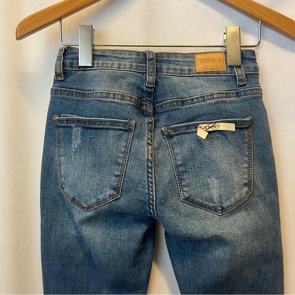 Denim BLVD Girls Skinny Fit Denim Jean pants - Picture 7 of 10